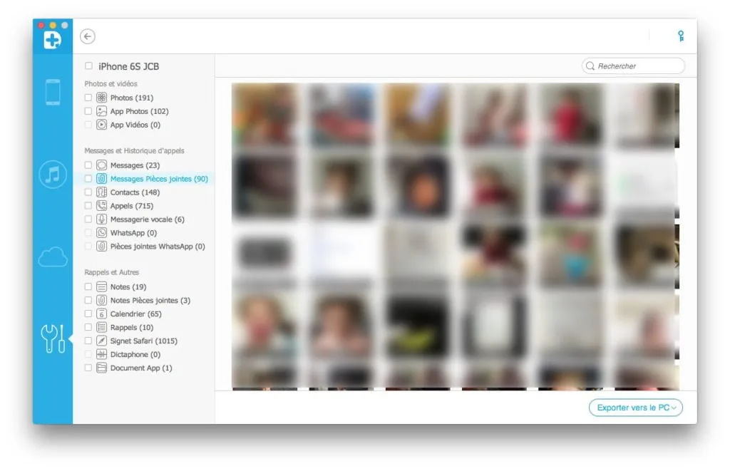 Copier ses donnees vers un nouvel iPhone dr fone recapitulatif