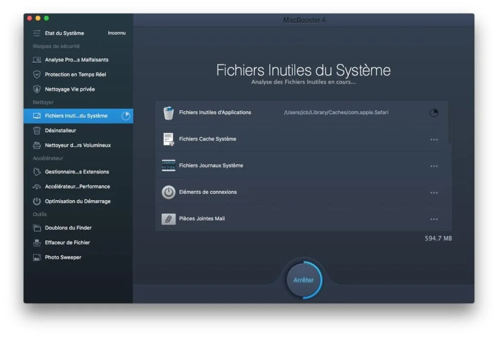 Nettoyer le cache de son Mac (Sierra, El Capitan...) 8 analyse fichiers caches et temporaires macos