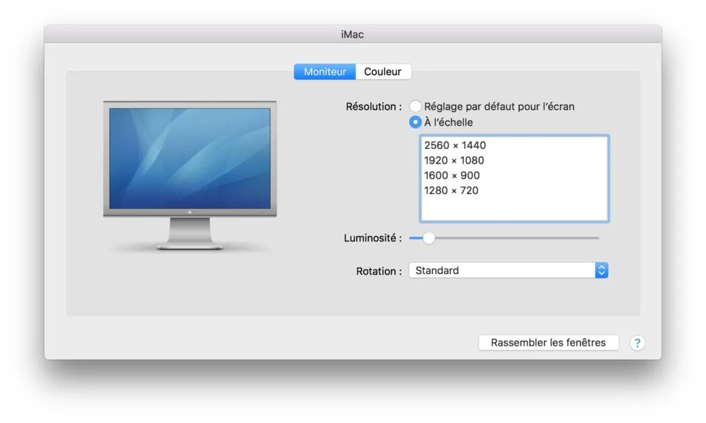 Utiliser un iMac en second ecran avec un macbook pro