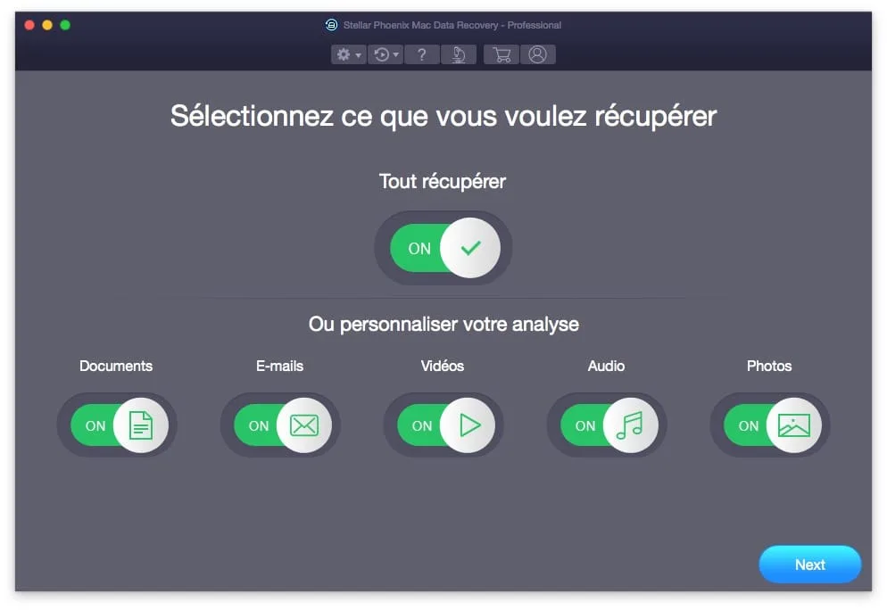 Recuperation de donnees sur Mac documents photos audio video