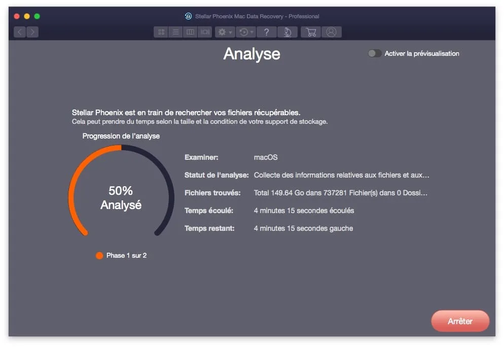 Recuperation de donnees sur Mac perdues ou effacees par erreur