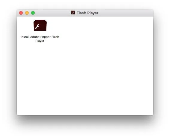 Installer Flash Player macOS High Sierra module d installation