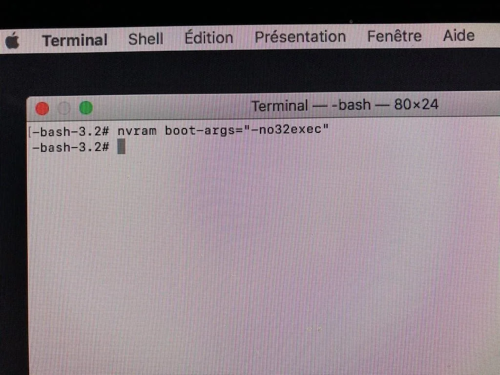 Utiliser macOS High Sierra en 64-bits exclusivement 3 Utiliser macOS High Sierra en 64-bits no32exec