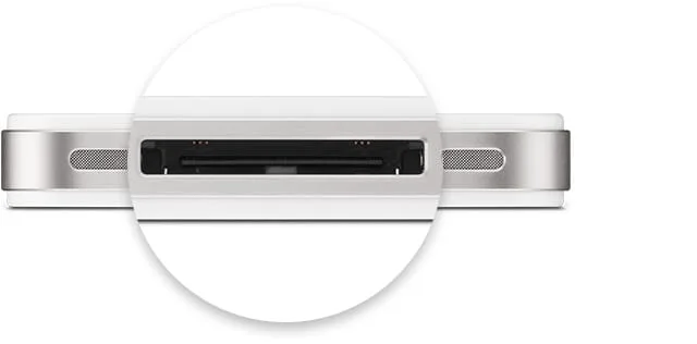 Connecter son iPhone a la TV avec un adaptateur 30 broches
