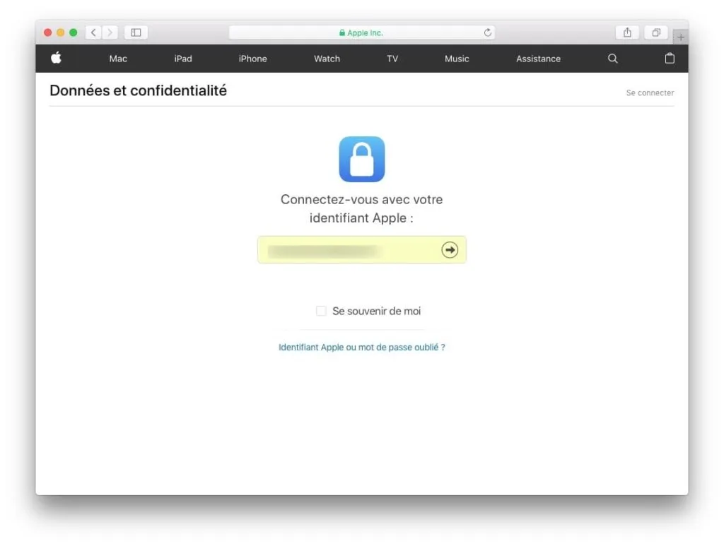 Gérer votre confidentialité Apple et vos données 1 Gerer votre confidentialite Apple Privacy Apple