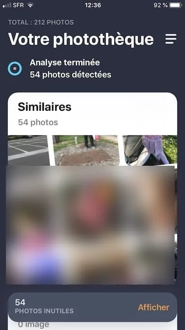 Supprimer les photos en double sur son iPhone analyse doublons
