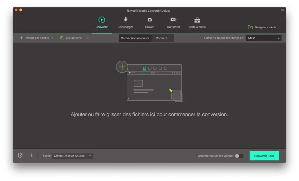Ajouter des sous-titres dans une video sur Mac (fusionner) 1 Ajouter des sous-titres dans une vidéo sur Mac avec iskysoft imedia converter deluxe