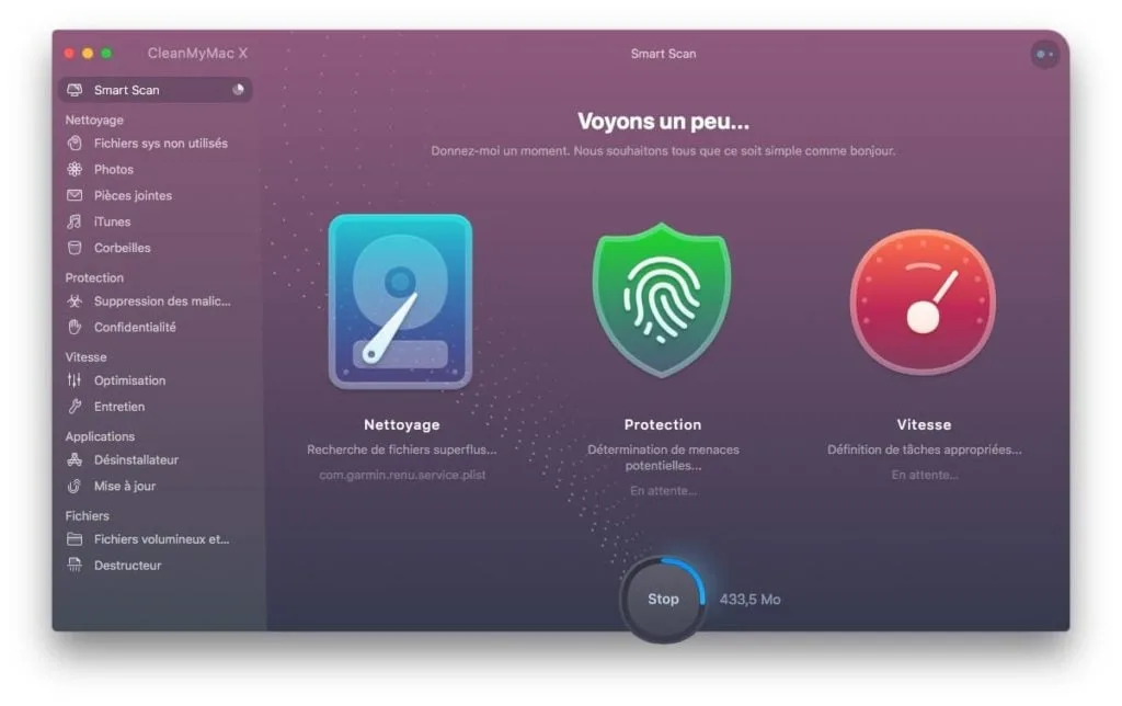 Optimiser macOS Mojave nettoyage protection vitesse