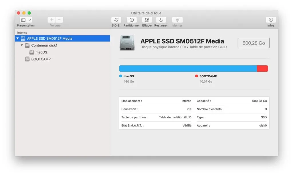 Triple boot macOS Mojave Windows 10 Linux 2 partitions