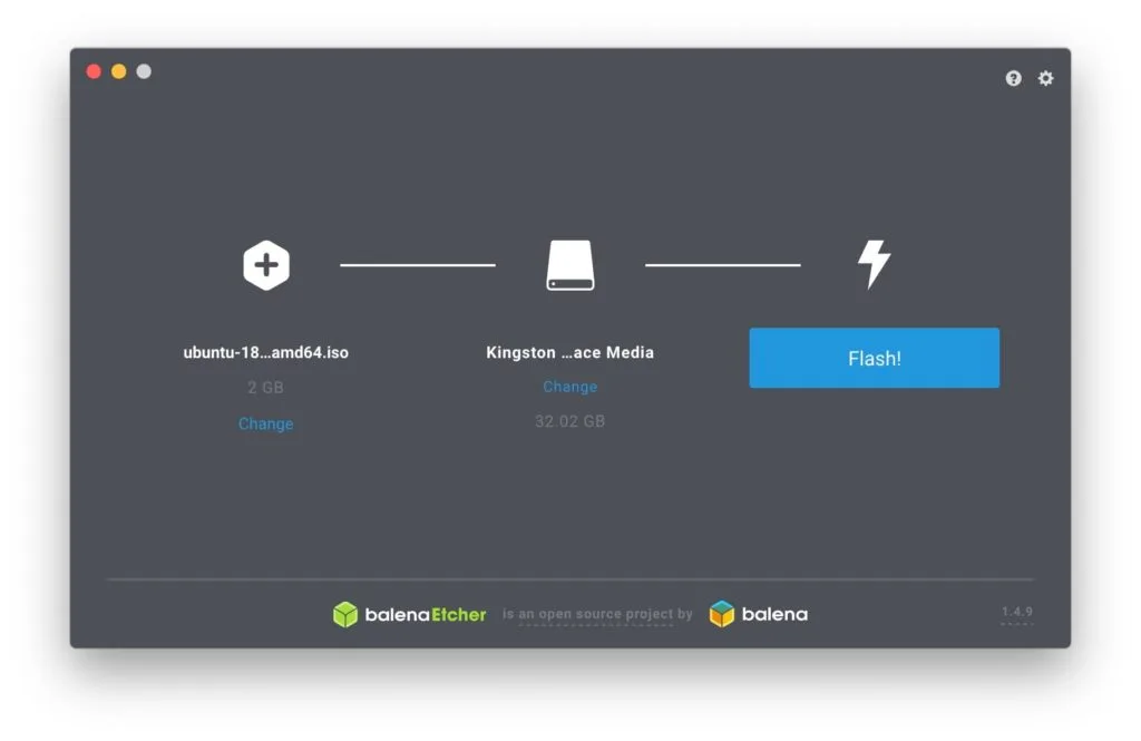 cle usb bootable linux pour macos