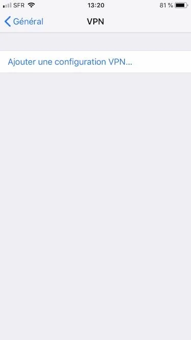 Configurer un VPN sur iPhone / iPad (manuellement) 3 ajouter une configuration VPN sur iphone