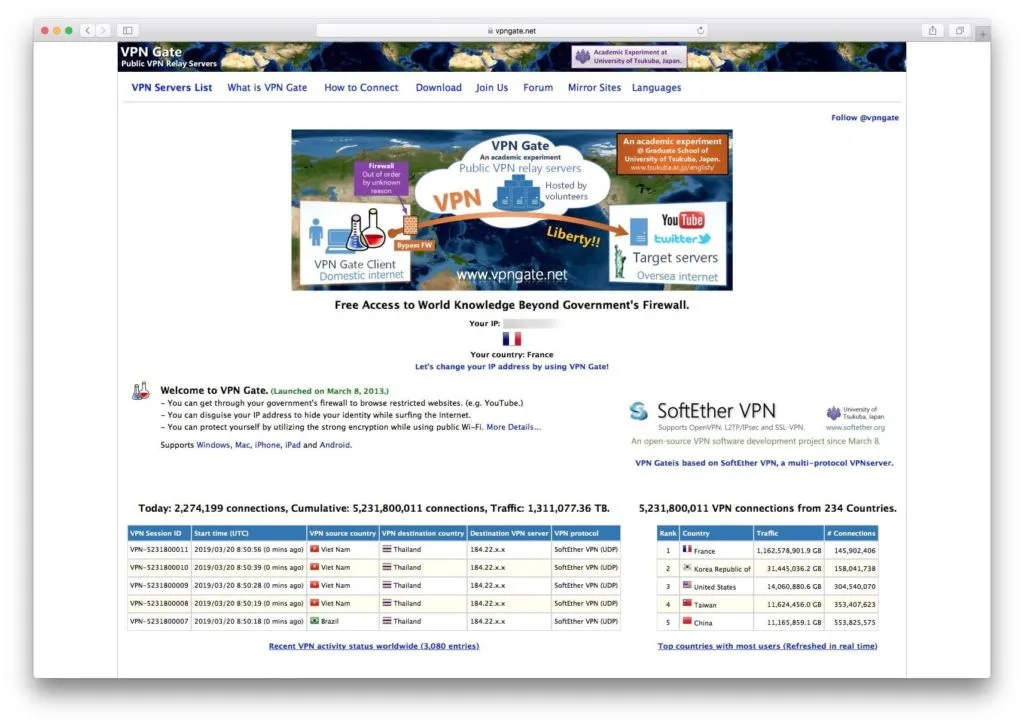 Configurer un VPN sur iPhone / iPad (manuellement) 4 iphone VPN Gate