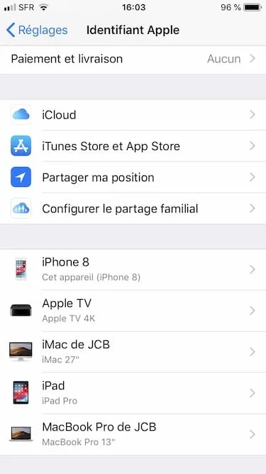 Augmenter son stockage iCloud avec un iPhone / Mac (de 50 Go à 12 To) 1 augmenter son stockage icloud reglages icloud sur iphone