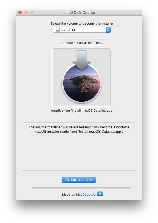 Installation propre macOS Catalina (10.15) 1 install disk creator macos catalina 10.15 bootable USB