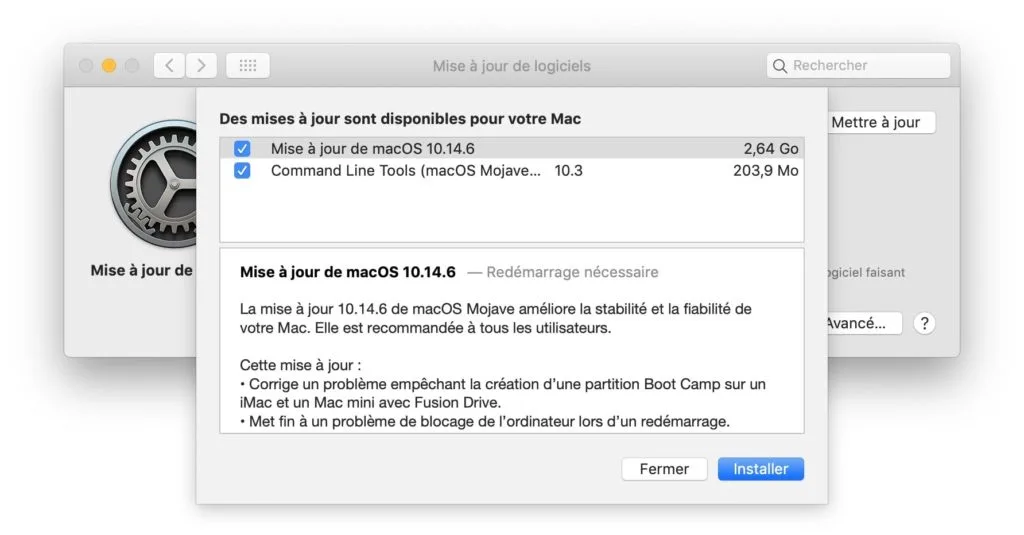 mac os 10.14.6 nouveautes