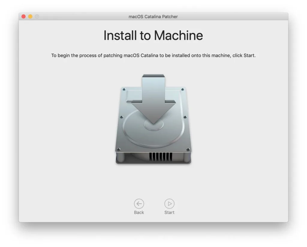 install macos catalina sur mac non compatibles officiellement