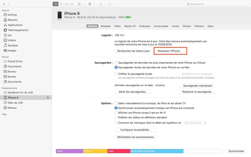Downgrade iOS 13 ios 12