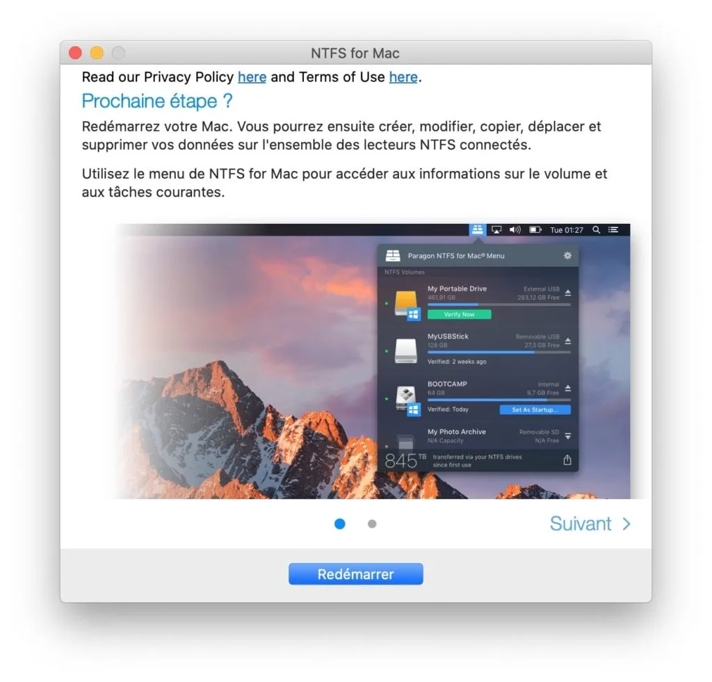 NTFS macOS Catalina drivers
