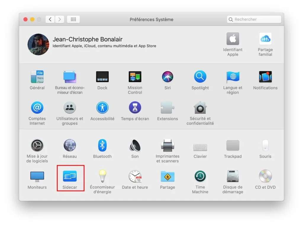 Utiliser Sidecar avec un Mac et un iPad comme écran secondaire (macOS Catalina 10.15 / iPadOS 13) 1 Utiliser Sidecar avec un Mac et un iPad configuration