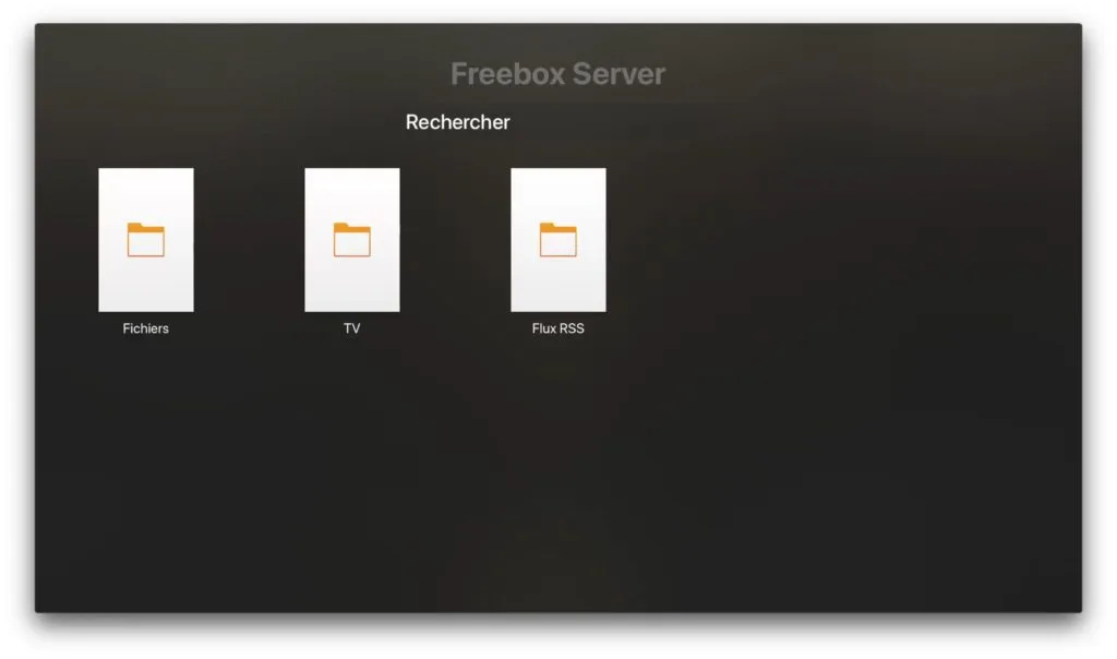 freebox server vlc et apple tv