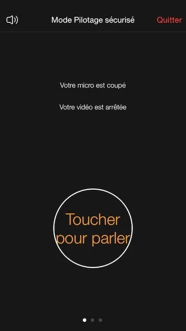 connexion audio zoom iphone