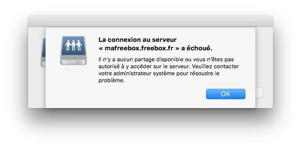 Connecter son Mac à sa Freebox (Ethernet / Wi-Fi) 6 la connexion au serveur ma freebox.freebox.fr a echoue