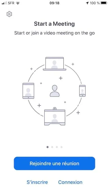 rejoindre une reunion zoom iphone