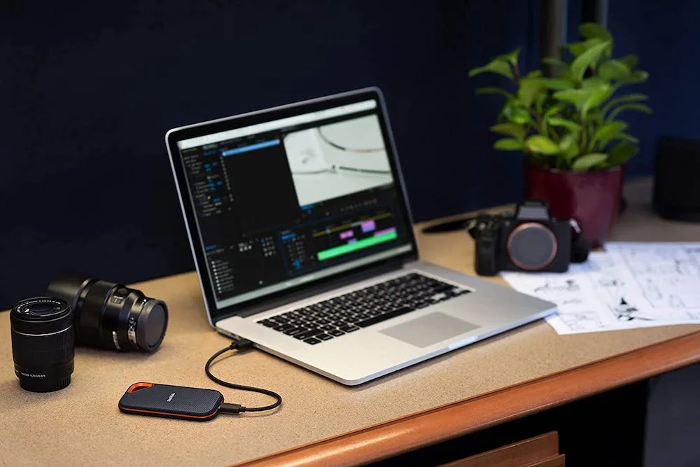 Test SanDisk Extreme Pro Portable SSD (USB-C / Thunderbolt 3) 11 SanDisk Extreme Pro Portable SSD pour Mac