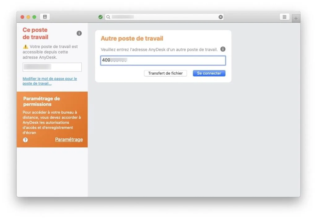 connecter ecran iphone sur mac Anydesk