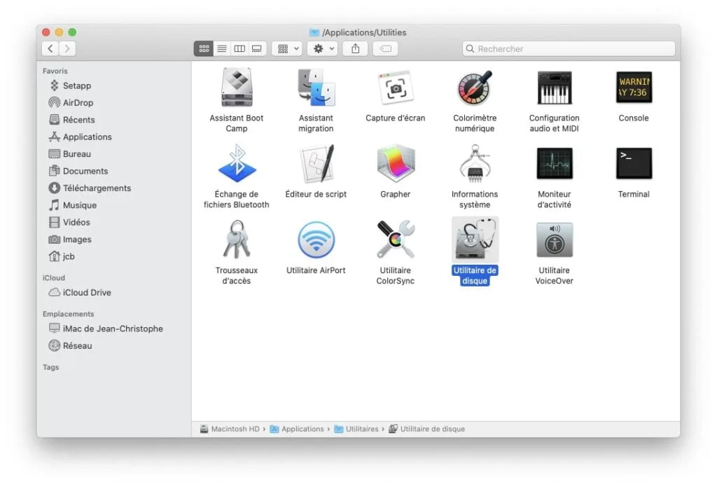 Créer une clé USB bootable macOS Big Sur (11.0) 1 Creer une cle USB bootable macOS Big Sur formatage cle avec Utilitaire de disque