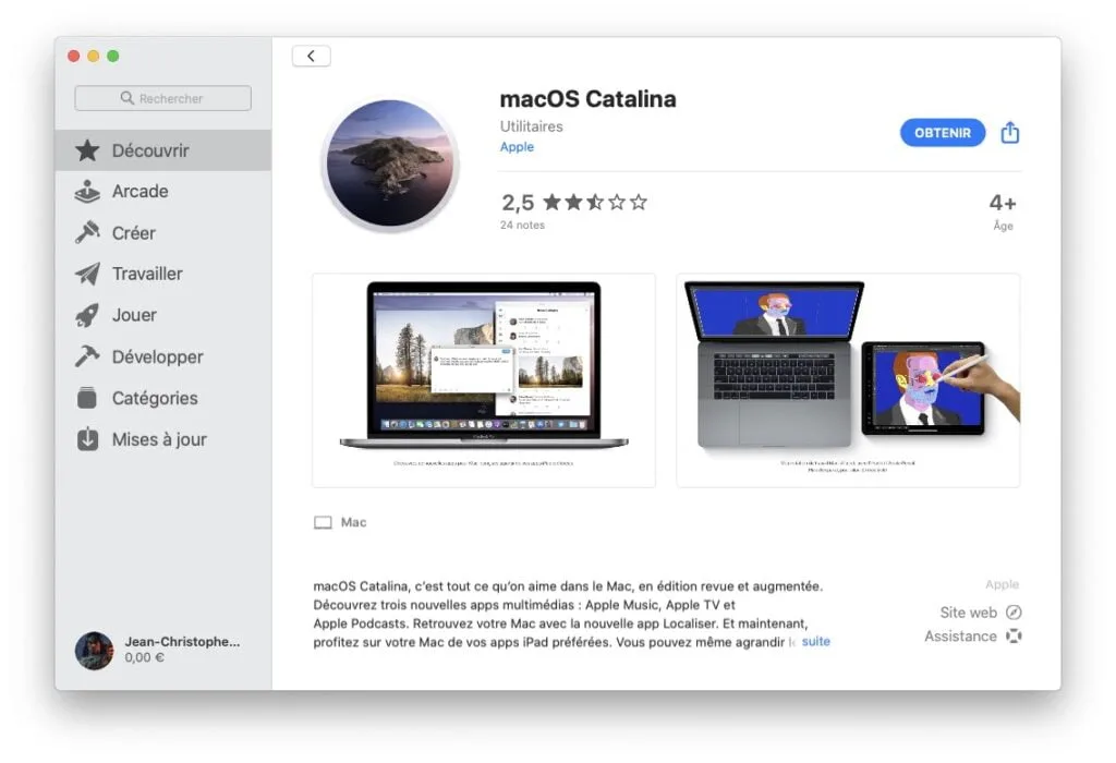 Downgrade macOS Big Sur (11.0) vers macOS Catalina (10.15) 4 Downgrade Big Sur to Catalina Mac App Store