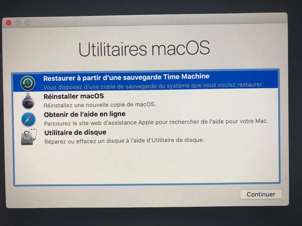 Downgrade macOS Big Sur (11.0) vers macOS Catalina (10.15) 1 Downgrade macOS Big Sur to macOS Catalina Time Machine
