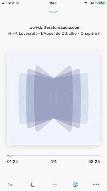 Écouter des Livres audio gratuits sur iPhone / iPad / Watch / CarPlay (3 étapes) 8 lecture livre audio mp3 sur iphone
