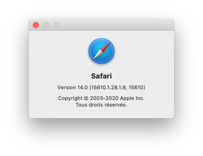 Safari 14.0 update catalina mojave