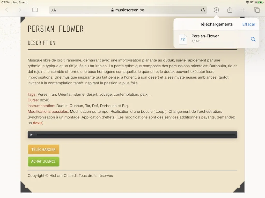 telechargements safari ios 14