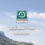 disque time machine sur bureau mac
