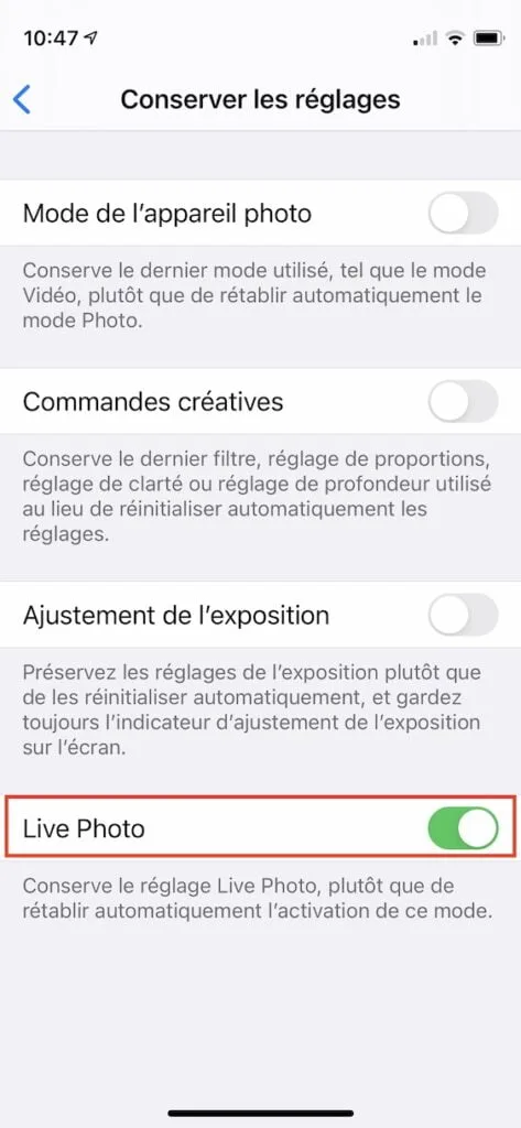 stopper live photos iphone