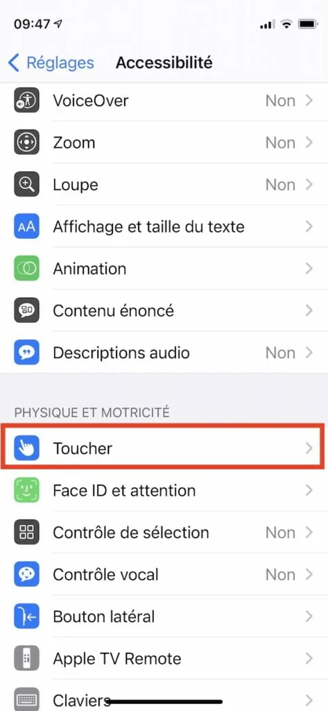 Tapoter son iPhone pour lancer une action sous iOS 14 (volume, capture d’écran, Shazam…) 2 toucher le dos de son iPhone 2 fois