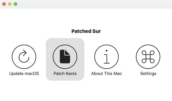installer patch kexts pour macos big sur