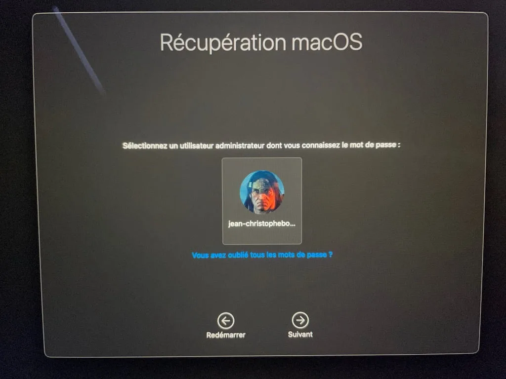 recuperation macOS mode recovery apple silicon