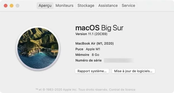Installer windows 10 sur Mac M1 macbook air