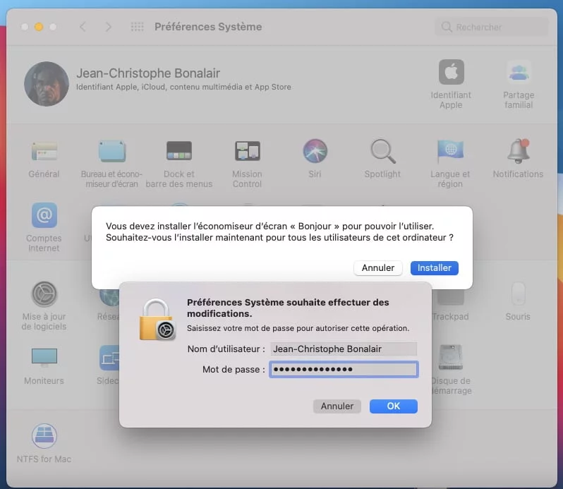 activer economiseur d ecran Bonjour iMac sur n importe quel Mac