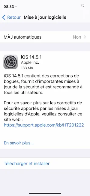 Télécharger iOS 14.5.1 pour iPhone et iPadOS 14.5.1 pour iPad (liens firmwares IPSW) 1 iOS 14.5.1 pour iPhone et iPadOS 14.5.1 pour iPad