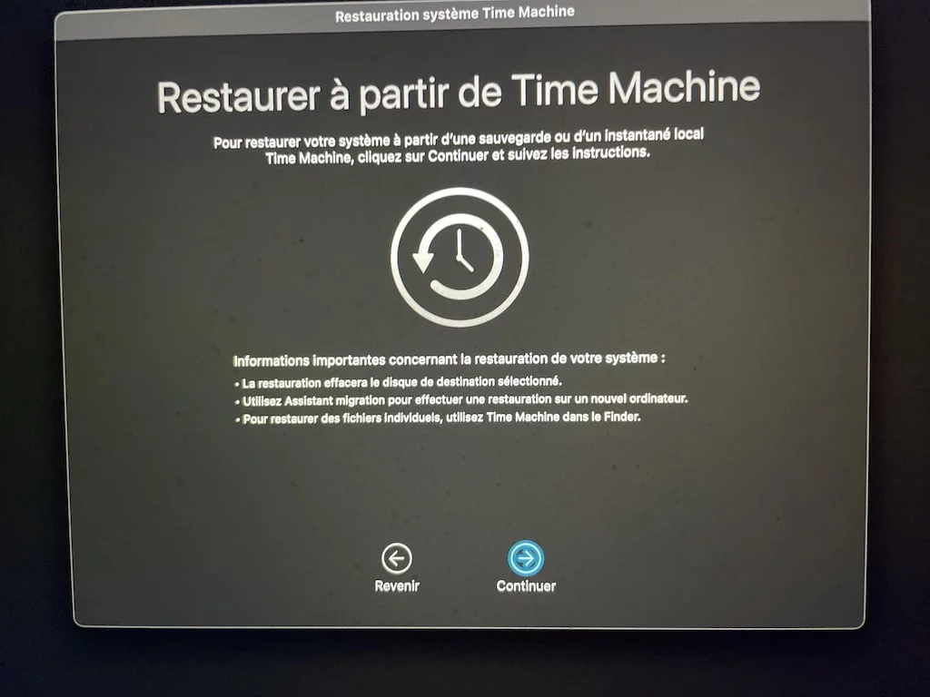 Downgrade macOS Monterey (12.0) vers macOS Big Sur (11.0) 2 effacer macos monterey et reinstaller macos big sur