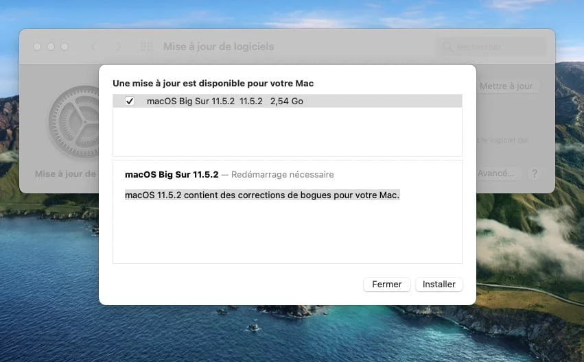 Télécharger macOS Big Sur 11.5.2 pour Mac (lien direct) 2 macOS Big Sur 11.5.2 en savoir plus