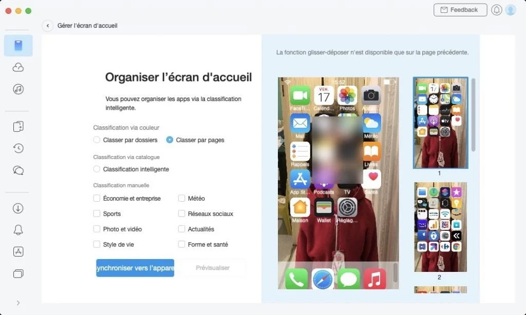 classement apps iphone ipad ipod comment faire