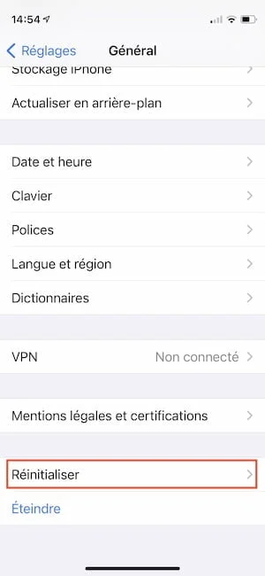 iphone apps ordre alphabetique