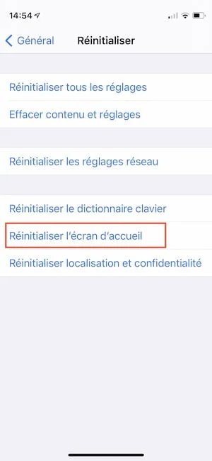 organiser les apps de son iphone