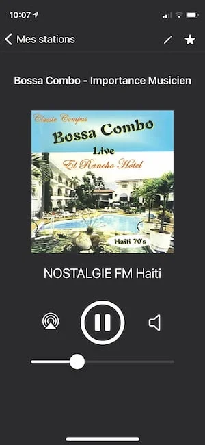 radio internet sur iphone