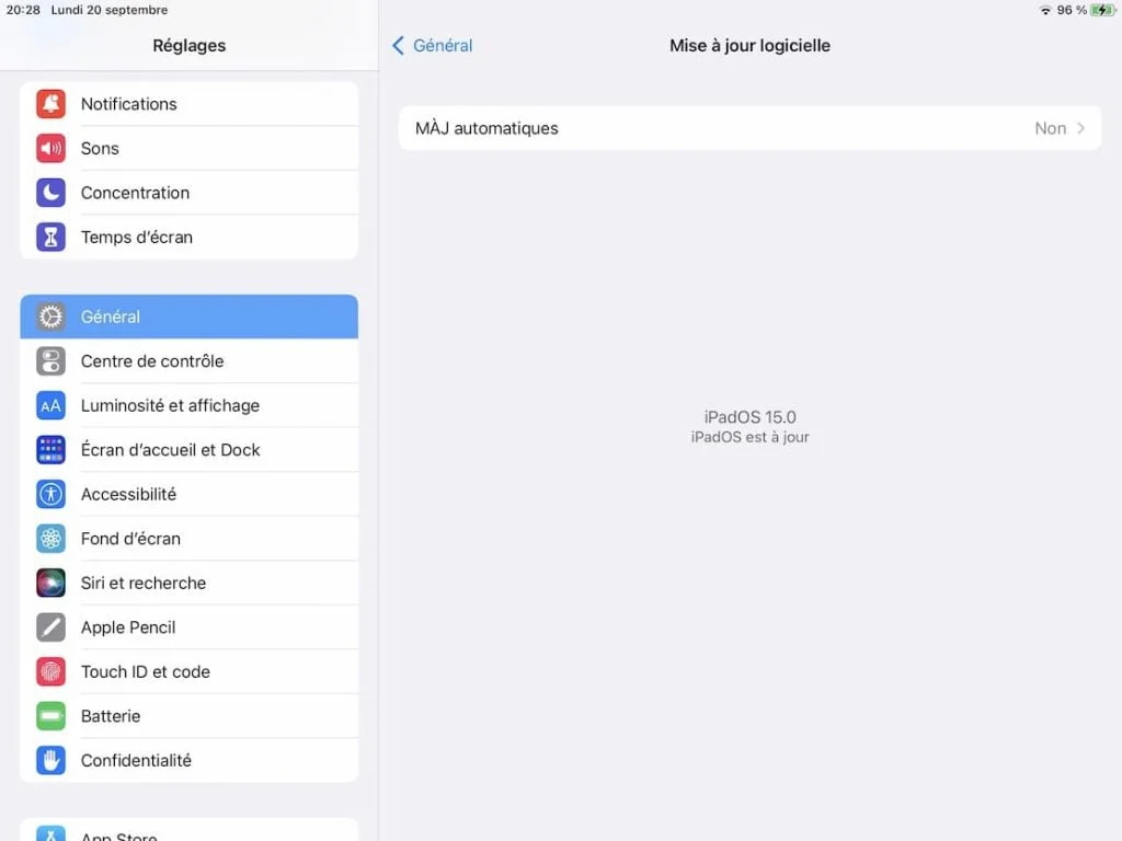 Télécharger iPadOS 15 pour iPad (Air, Pro, Mini) en version finale (liens IPSW) 1 telecharger et installer ipados 15